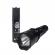 Kit autoaparare format din lanterna cu electrosoc si spray lacrimogen, metalic, negru