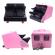 Pachet masina de baloane si lichid 10 l, ideallstore®, telecomanda wireless, roz