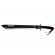 Sabie de vanatoare, wrath blade, maner lemn, 69 cm, teaca cadou