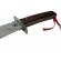 Sabie de vanatoare, wrath blade, maner lemn, 69 cm, teaca cadou