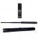 Set baston cu electrosoc, police x8 si baston telescopic police, 50 cm, cadou spray paralizant