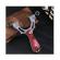 Prastie cu laser ideallstore®, sling queen, metalic, 11.5 cm, cu boloboc, maner lemn, maro