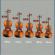 Vioara clasica, lemn, marime 4/4, ideallstore® , doua arcusuri, toc inclus
