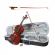 Vioara clasica din lemn 3/4 ideallstore® ,doua arcusuri, toc inclus