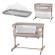 Patut co-sleeper momi smart bed 4 in 1 beige