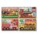 Set 4 puzzle lemn in cutie vehicule melissa and doug