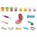 Set play-doh - dentistul cu accesorii si dinti colorati