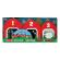 Sortator de forme casuta cu animale melissa and doug