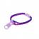 Bratara tip fermoar, Zipper Bracelet, mov/roz, 19 cm, Vivo S072-PURPLE/PINK