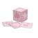 Covoras de joaca puzzle 150x150 cm momi zawi pink