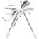 Scaun de masa chipolino milk shake 2 in 1 ash grey