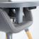 Scaun de masa transformabil scandi grey babygo