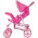 Carucior pentru papusi chipolino dolly multicolor
