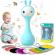 Iepuras interactiv pentru bebelusi alilo smarty bunny albastru, ro/en