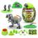 Mega ou surpriza cu peste 26 accesorii smashers dino jurassic light-up