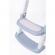 Reductor toaleta cu scarita si colac moale wendo white