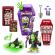 Set cu peste 15 figurine si accesorii smashers horror house medium