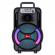 Boxa portabila cu microfon zqs8166, 60w pmpo, bt/fm/usb, 3000mah