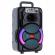 Boxa portabila cu microfon zqs8166, 60w pmpo, bt/fm/usb, 3000mah