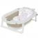 Cadita pliabila cu termometru si suport anatomic genua premium beige