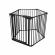 Poarta de siguranta transformabila in tarc modular cu 5 panouri, model configurabil, guradian 6 black