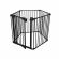 Poarta de siguranta transformabila in tarc modular cu 5 panouri, model configurabil, guradian 6 black