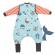 Sac de dormit cu picioruse si maneca lunga detasabila pirate 70 cm + manseta 2.5 tog