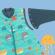 Sac de dormit cu picioruse si maneca lunga detasabila under the sea 60 cm + manseta 2.5 tog