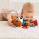 Jucarie Teddy bear pentru carucior, scoica auto sau patut