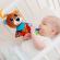 Jucarie Teddy bear pentru carucior, scoica auto sau patut
