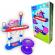 Keyboard electronic cu microfon si scaunel peppa pig