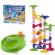 Set 50 piese pista cu bile Marble Mountain, multicolor, Grafix 16-6134