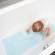 Covoras de baie antialunecare din cauciuc natural 97 x 36 cm albastru myhappybath mat xl reer