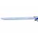 Sabie de jucarie ideallstore®, future warrior, plastic, led, sunete, 63.5 cm, argintiu