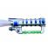 Sabie de jucarie ideallstore®, future warrior, plastic, led, sunete, 63.5 cm, argintiu