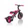 Tricicleta globber explorer 4 in 1 culoare roz