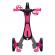 Tricicleta globber explorer 4 in 1 culoare roz
