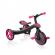 Tricicleta globber explorer 4 in 1 culoare roz