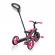 Tricicleta globber explorer 4 in 1 culoare roz