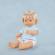 Papusa baiat caucazian blond 38 cm cu tricoul bleu, corp parfumat, colectia my friends and me