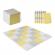 Saltea de joaca kinderkraft luno spuma yellow