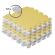 Saltea de joaca kinderkraft luno spuma yellow