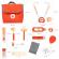 Set de joaca doctor din lemn 14 piese umu toys