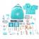 Set de joaca trusa completa de doctor din lemn 36 piese umu toys