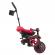 Tricicleta globber explorer 4 in 1 pliabila, culoare rosie