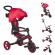 Tricicleta globber explorer 4 in 1 pliabila, culoare rosie