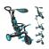 Tricicleta globber explorer 4 in 1 turquoise