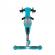 Trotineta globber go-up 4 in 1 deluxe lights turquoise