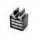 Mini racitor de aer eta coolio 1568, portabil, 7 w, 0.27 l, 3 trepte, iluminare