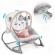 Balansoar multifunctional cu vibratii si 3 jucarii ricokids 7325 roz